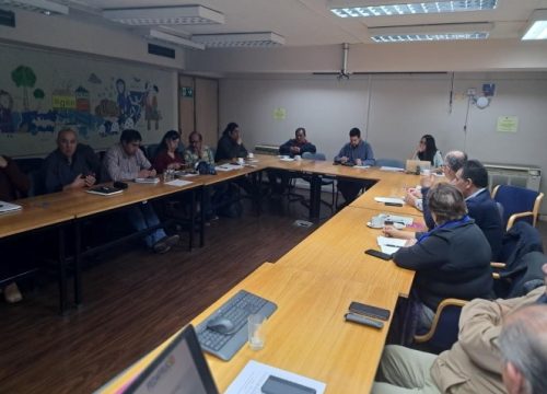 Directorio y dirigentes regionales de Fedafruc se reúnen con director nacional de INDAP